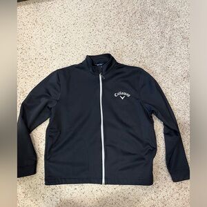 EUC Callaway zip up, black, men’s medium